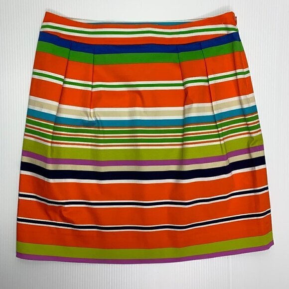 Kate Spade Barry Skirt Size 8 Plan A Picnic Stripe - Picture 1 of 9